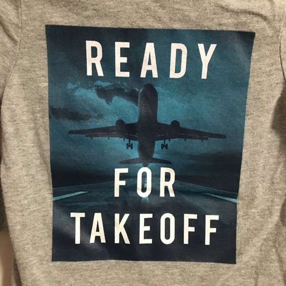 Old Navy Grey LS Toddler Shirt | 18-24M | Like New - Picture 3 of 4